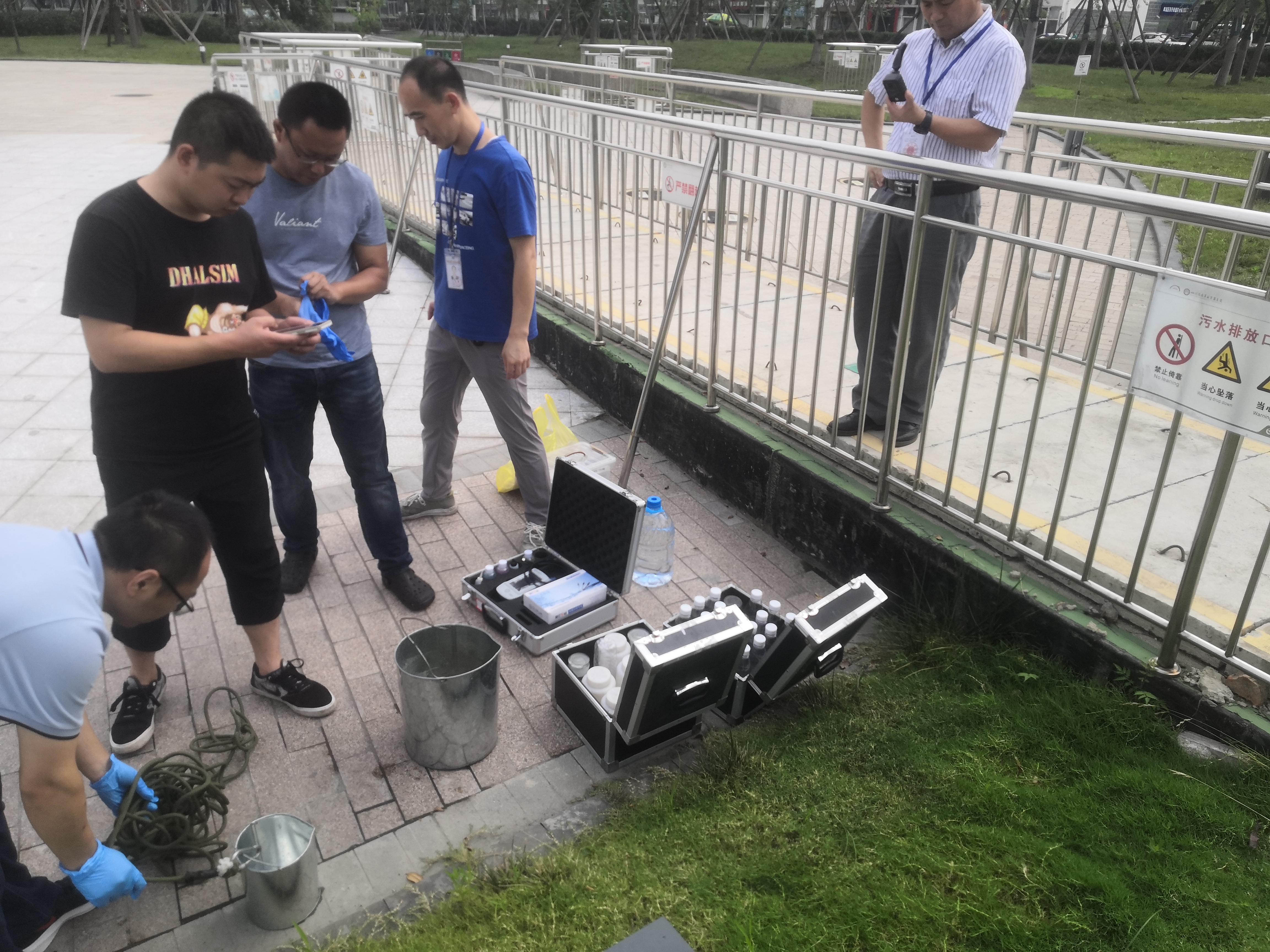 2021年8月6日，四川博水環(huán)保  在雙流空港醫(yī)院污水處理站，開(kāi)展污水處理站應(yīng)急演練